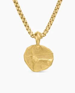 Sagittarius Amulet 18K Yellow Gold, 17mm
