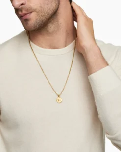 Sagittarius Amulet 18K Yellow Gold, 17mm