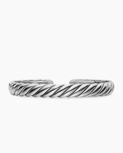 Sculpted Cable Flex Bracelet Sterling Silver, 7.5mm