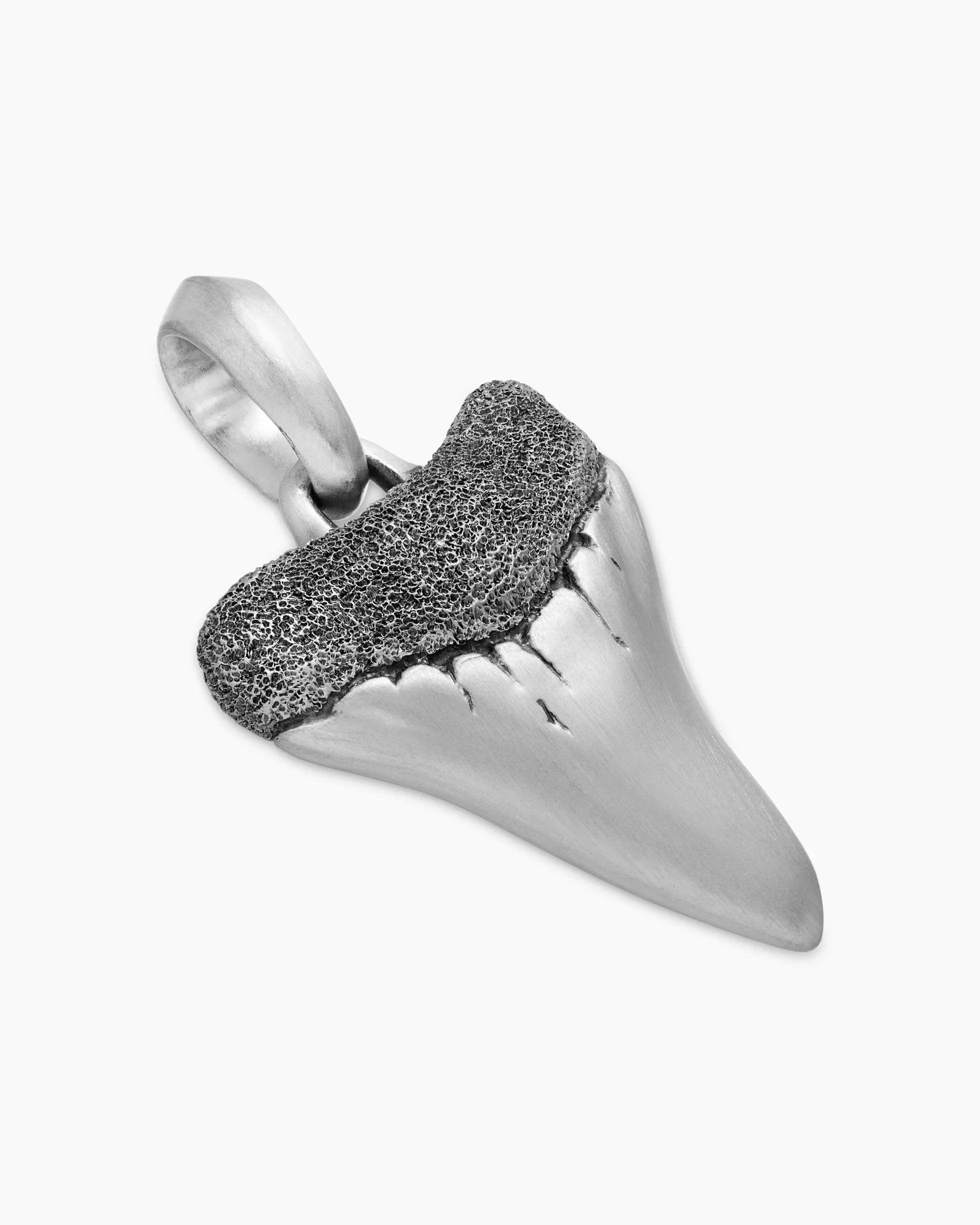 Shark Tooth Amulet Sterling Silver, 25.8mm