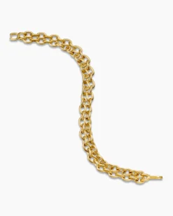 Shipwreck Chain Bracelet 18K Yellow Gold, 10mm