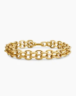 Shipwreck Chain Bracelet 18K Yellow Gold, 10mm