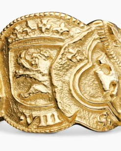 Shipwreck Signet Ring 18K Yellow Gold, 24mm