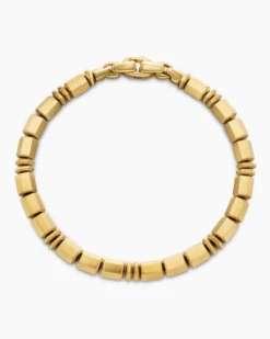 Spiritual Beads Bracelet 18K Yellow Gold, 6mm