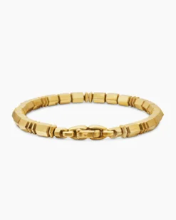 Spiritual Beads Bracelet 18K Yellow Gold, 6mm