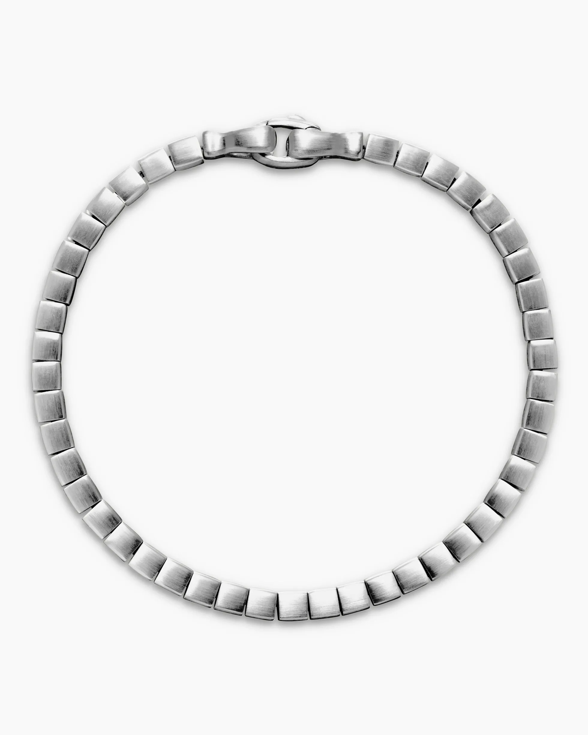 Spiritual Beads Cushion Bracelet Sterling Silver, 4mm