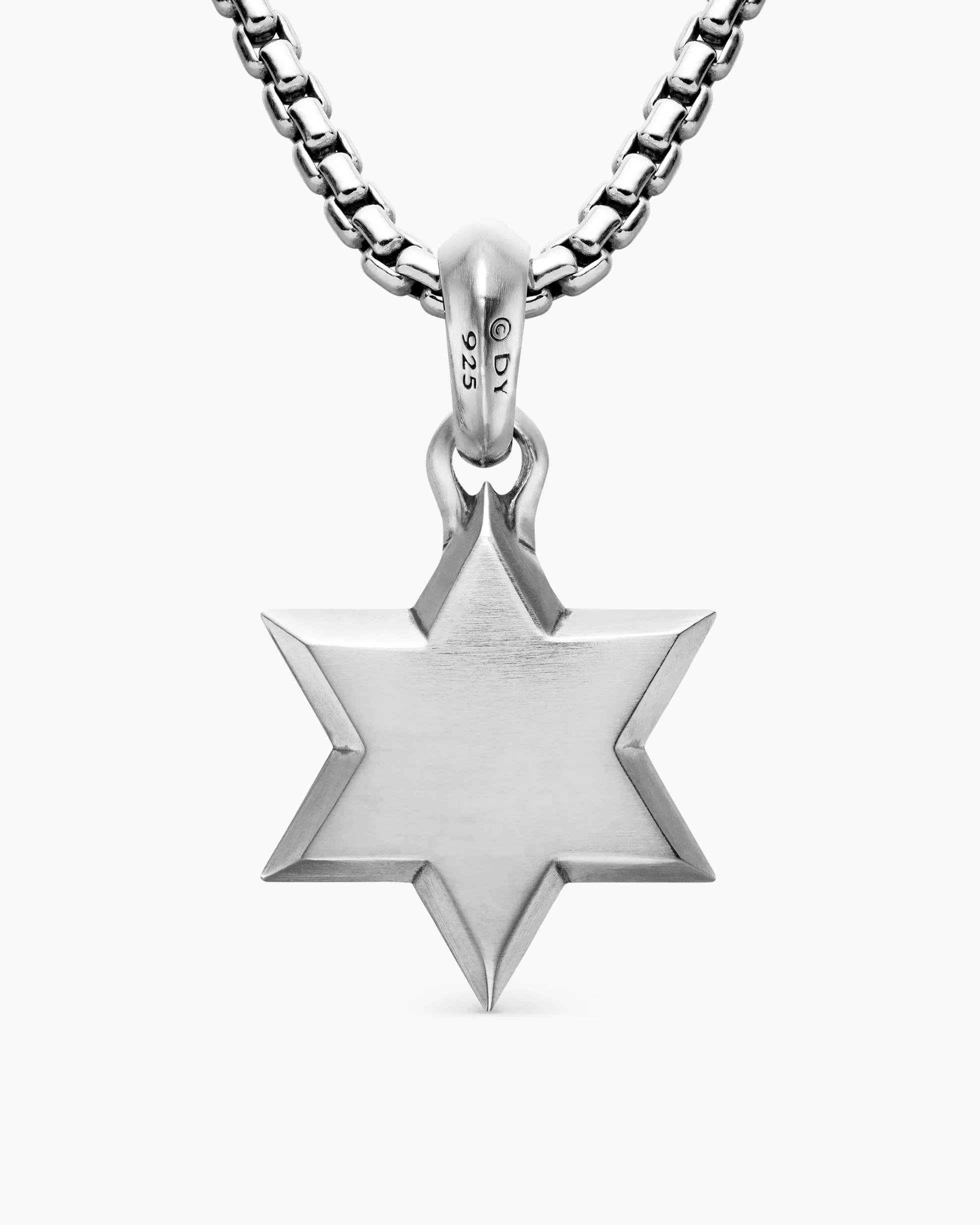 Star of David Amulet Sterling Silver, 23mm