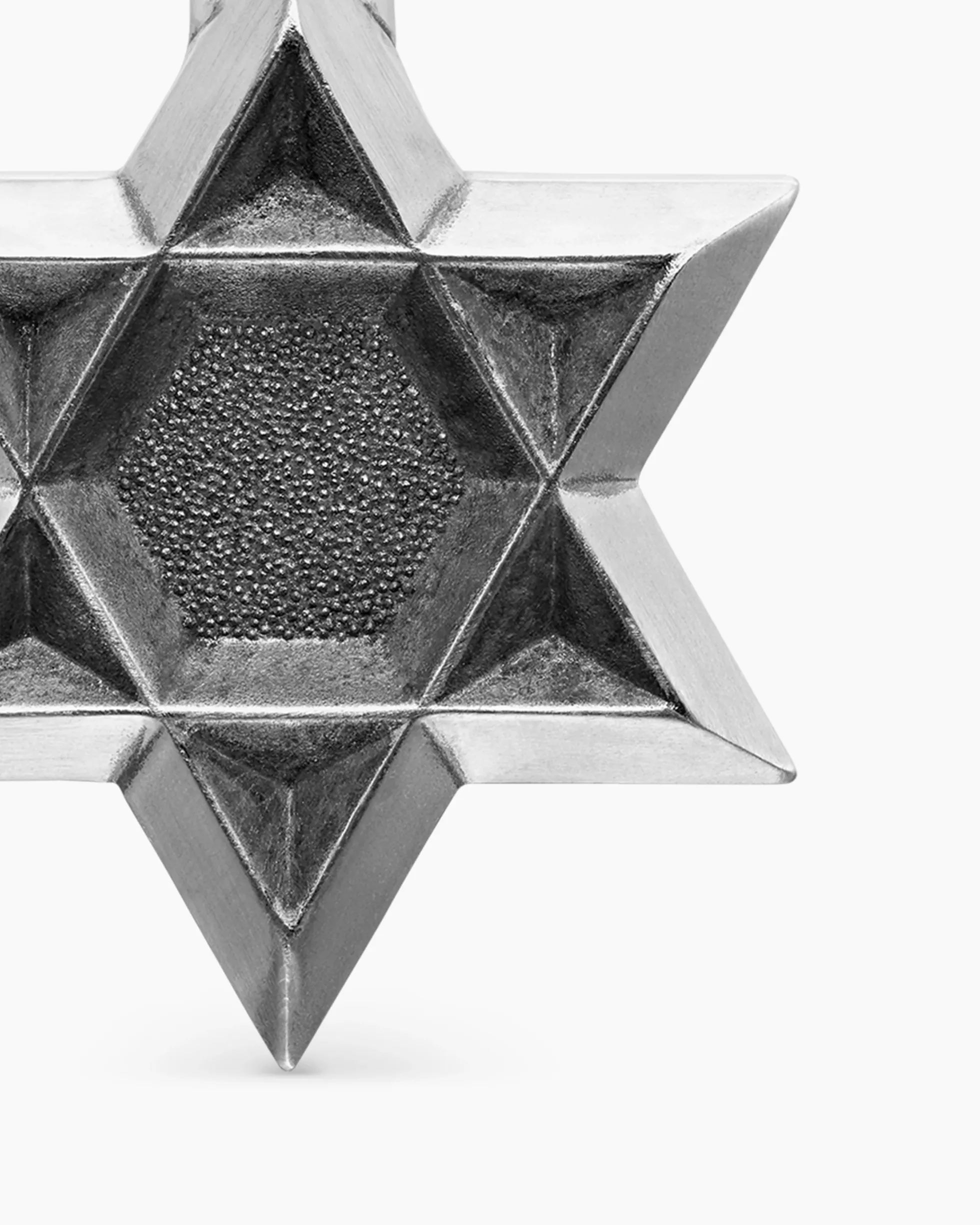 Star of David Amulet Sterling Silver, 23mm