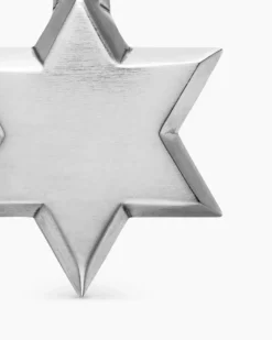 Star of David Amulet Sterling Silver, 23mm
