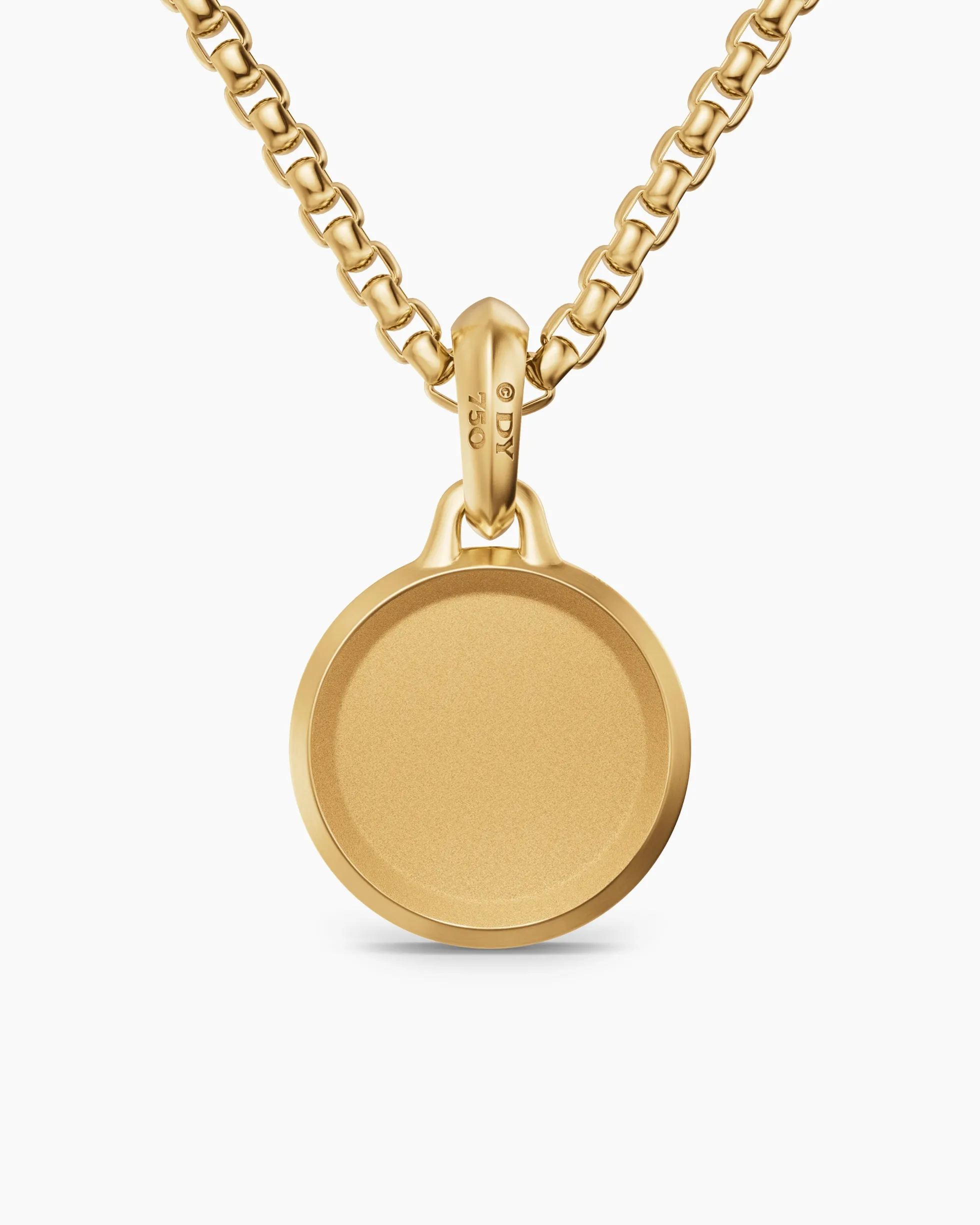 St. Christopher Amulet 18K Yellow Gold, 21.2mm