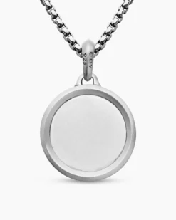St. Christopher Amulet Sterling Silver, 26.5mm