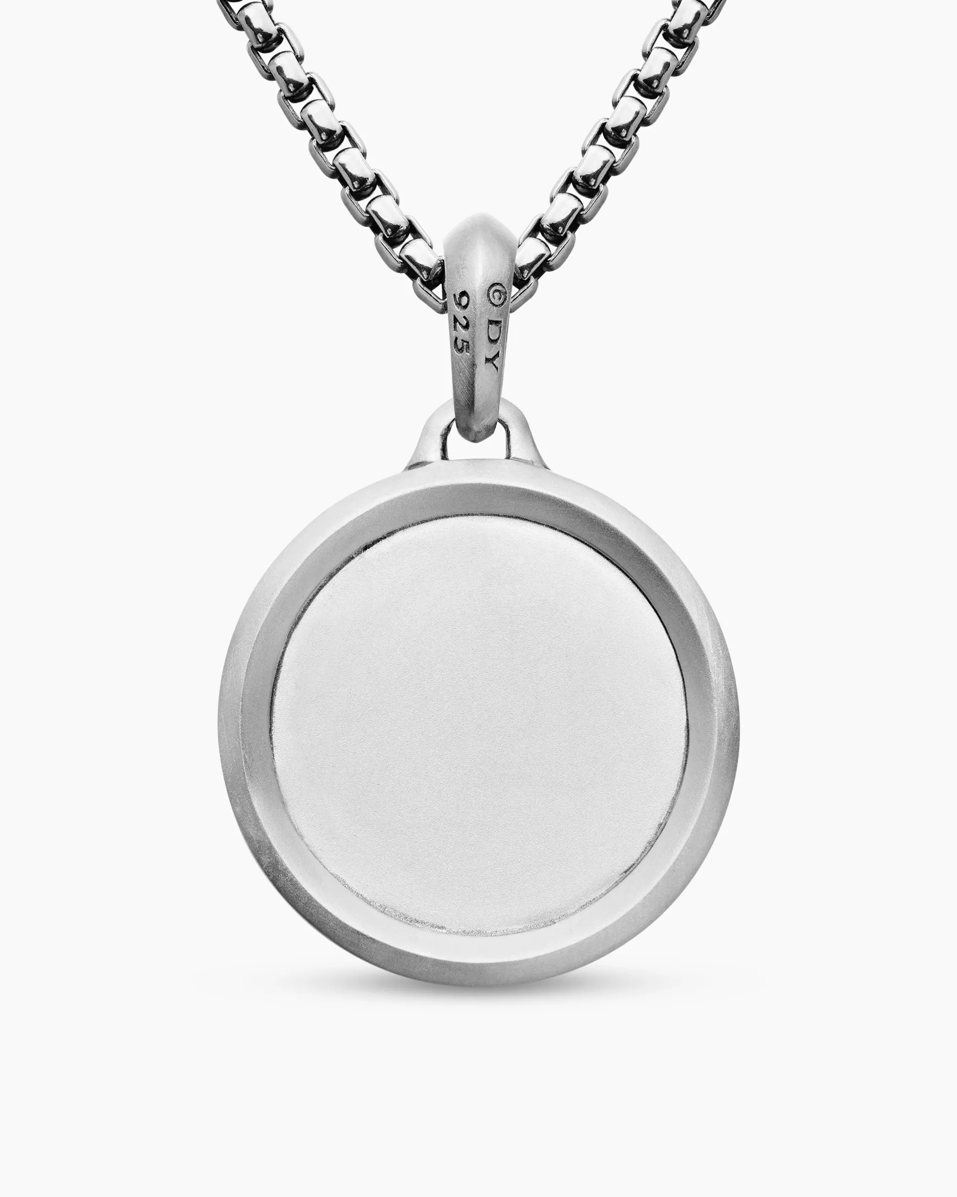 St. Christopher Amulet Sterling Silver, 26.5mm