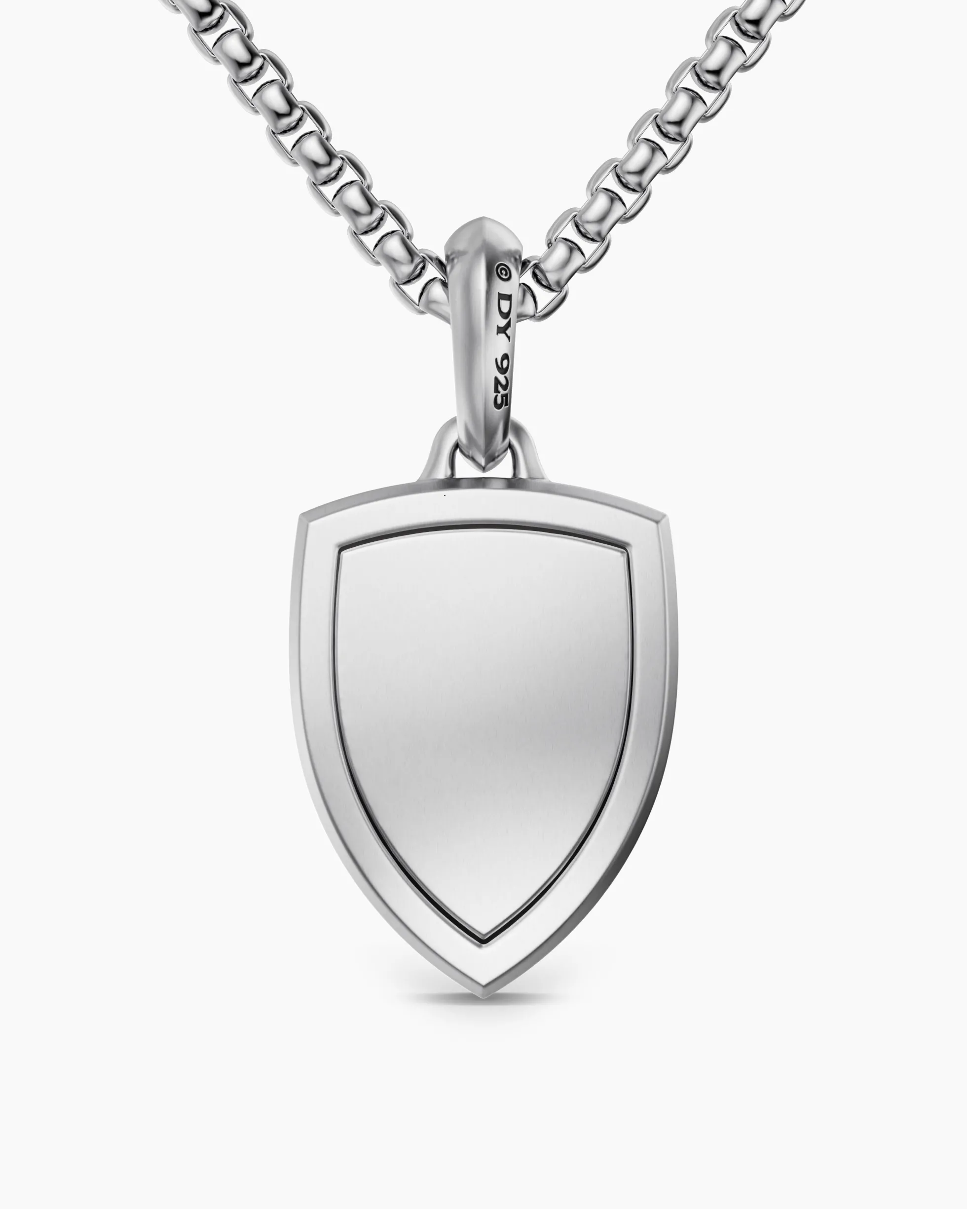 St. Michael Amulet Sterling Silver with 14K Yellow Gold, 26mm