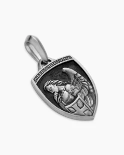 St. Michael Amulet Sterling Silver, 26mm