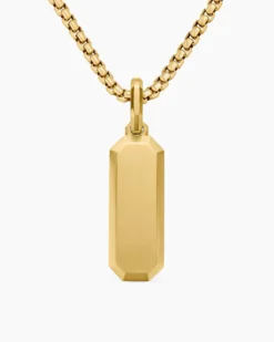 Streamline® Amulet 18K Yellow Gold, 28mm