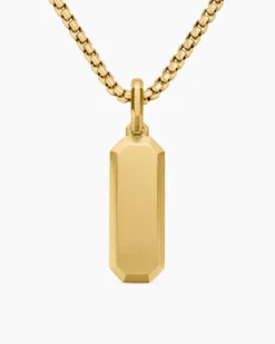 Streamline® Amulet 18K Yellow Gold, 28mm