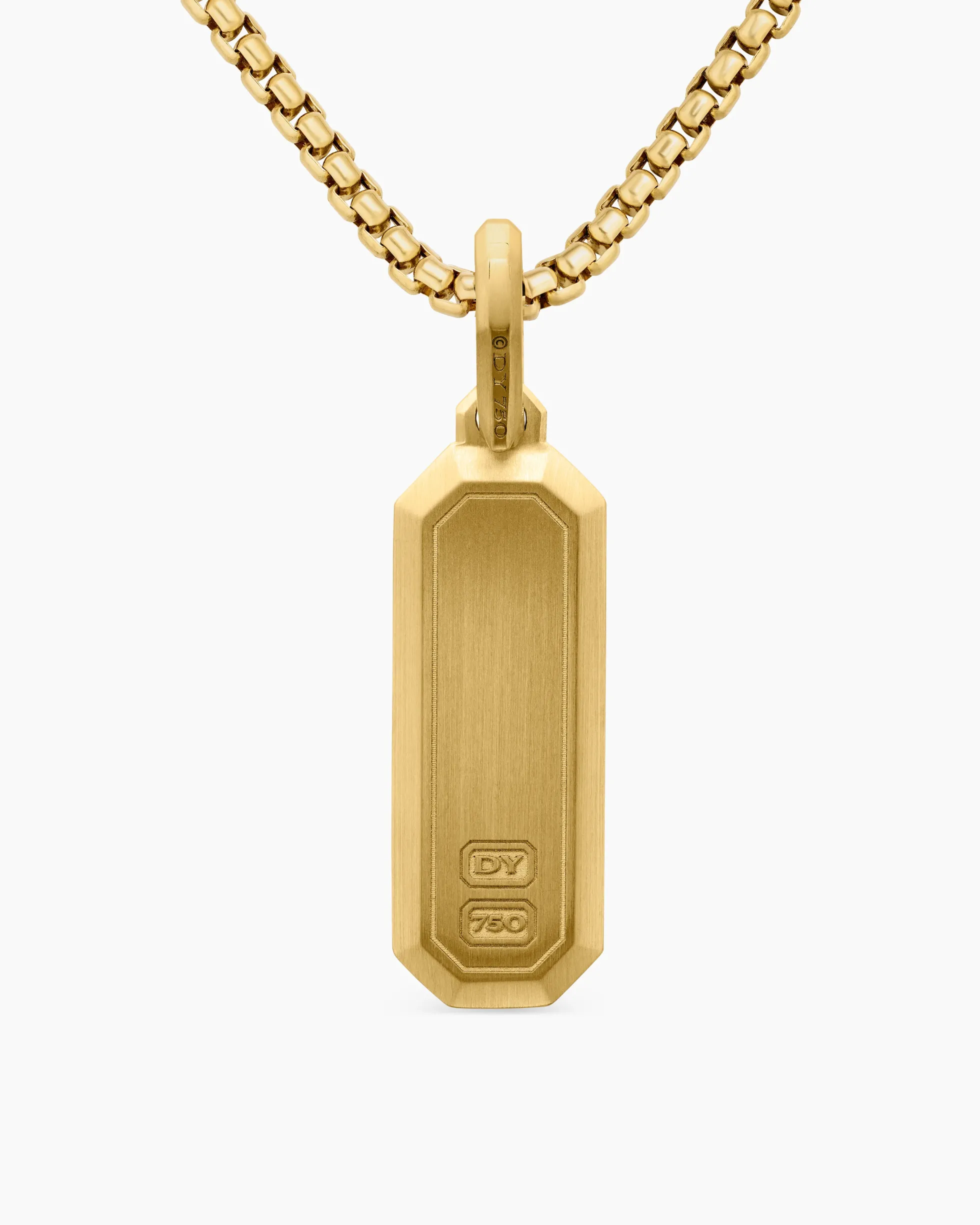 Streamline® Amulet 18K Yellow Gold, 28mm