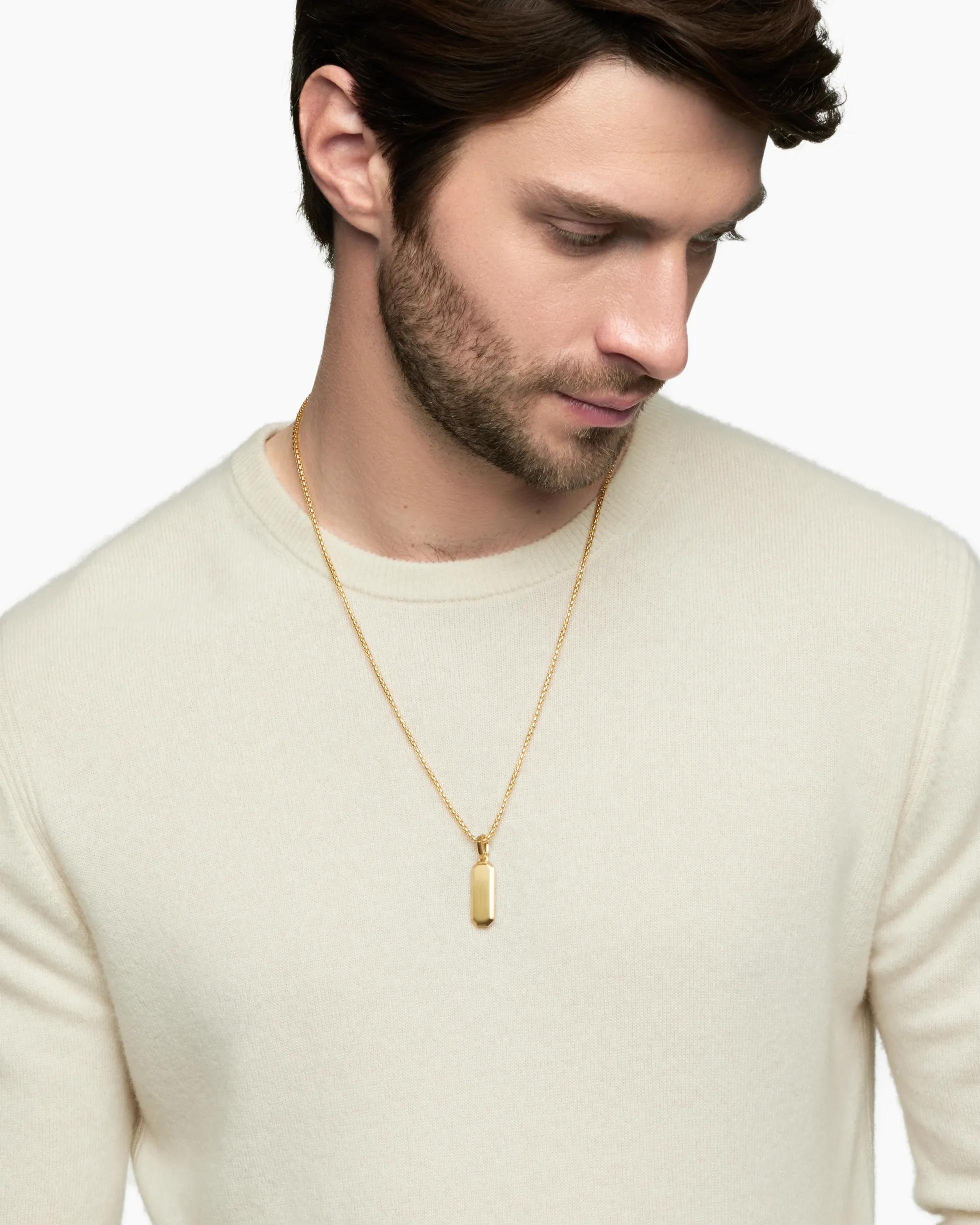 Streamline® Amulet 18K Yellow Gold, 28mm