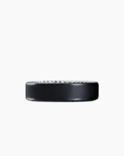 Streamline® Band Ring Black Titanium, 6mm