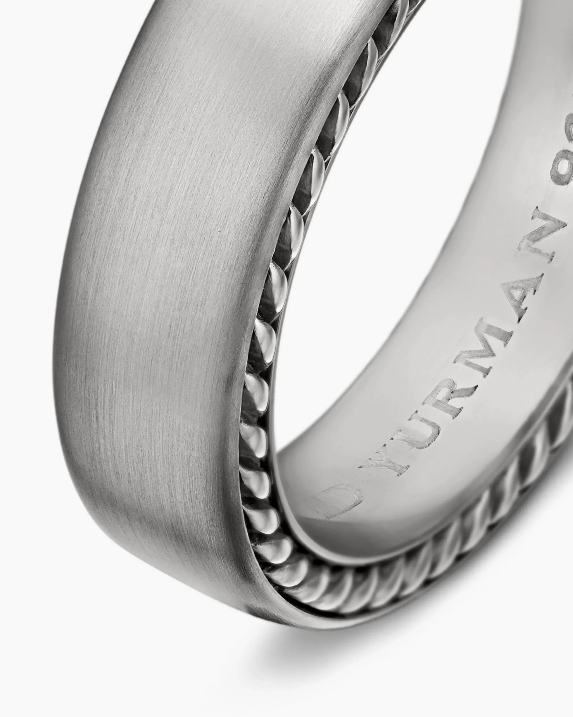 Streamline® Band Ring Grey Titanium, 6mm
