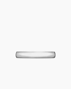 Streamline® Band Ring 18K White Gold, 4mm