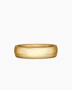 Streamline® Band Ring 18K Yellow Gold, 6mm