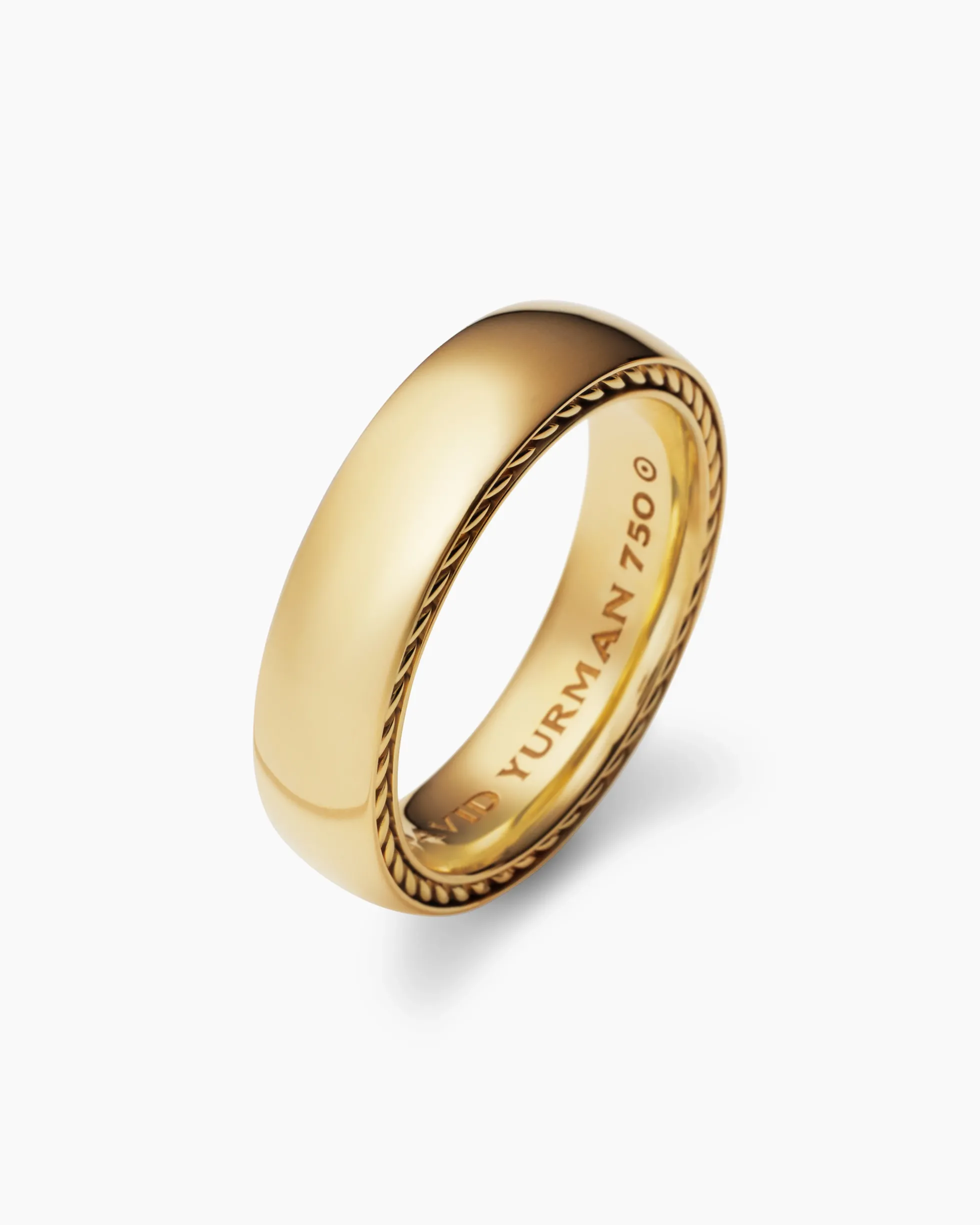 Streamline® Band Ring 18K Yellow Gold, 6mm