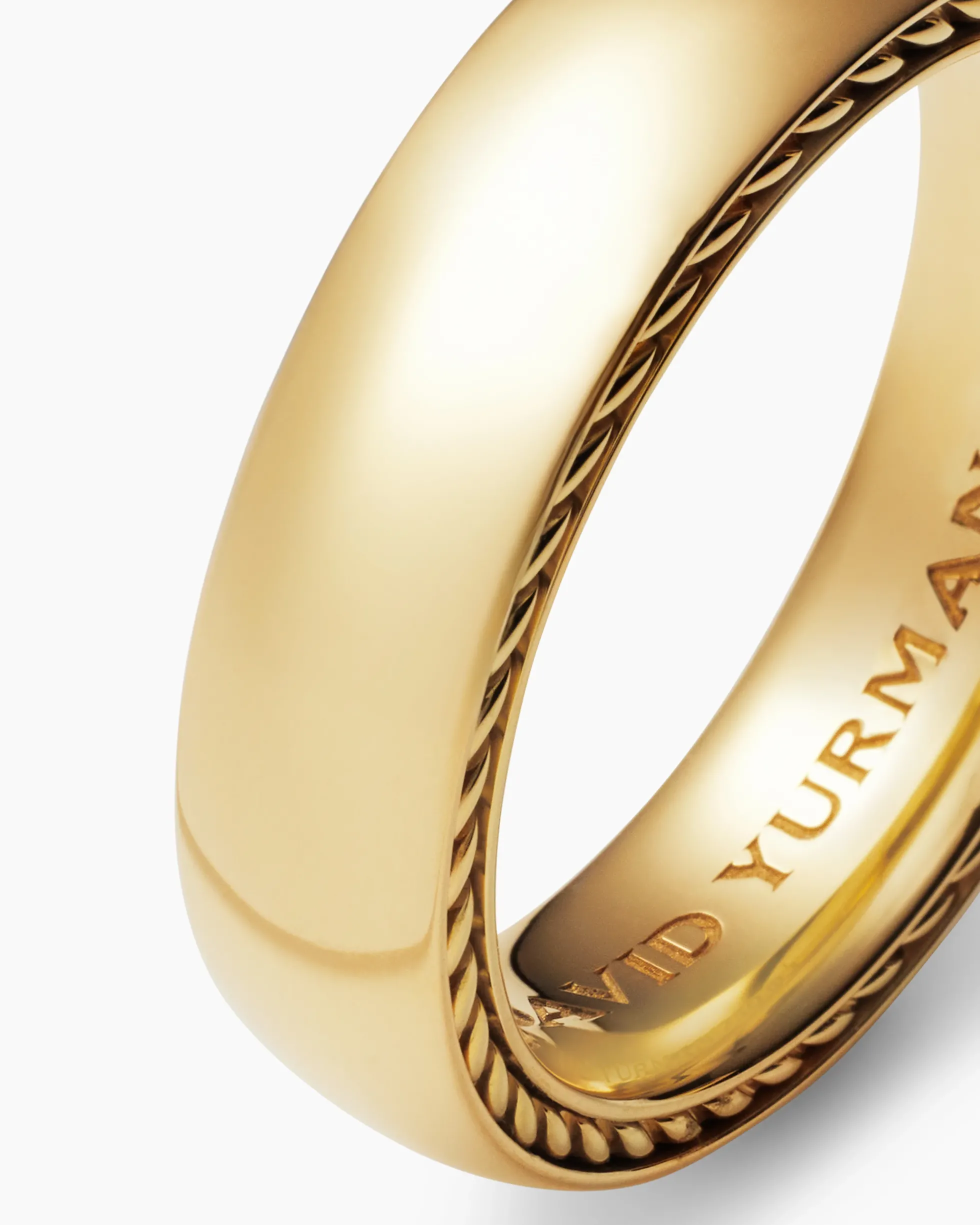Streamline® Band Ring 18K Yellow Gold, 6mm
