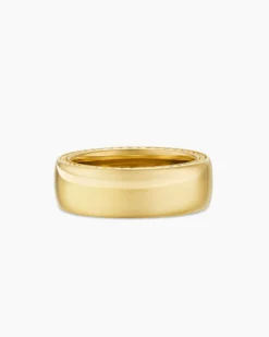 Streamline® Band Ring 18K Yellow Gold, 8mm