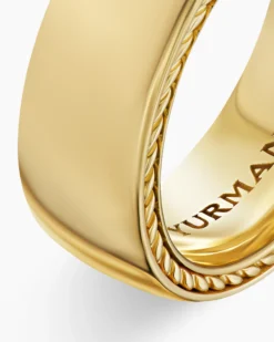 Streamline® Band Ring 18K Yellow Gold, 8mm