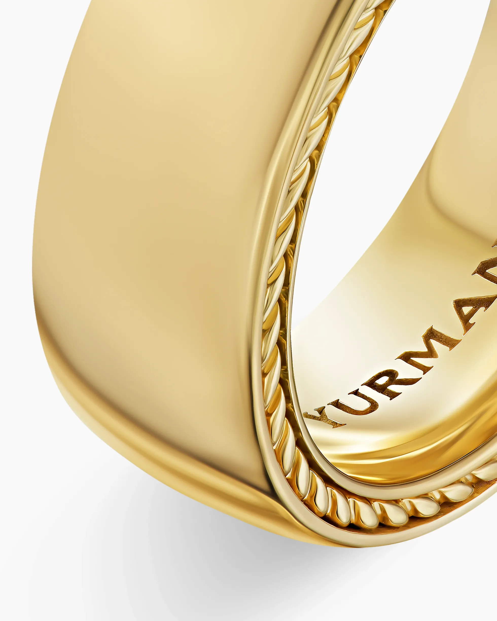Streamline® Band Ring 18K Yellow Gold, 8mm