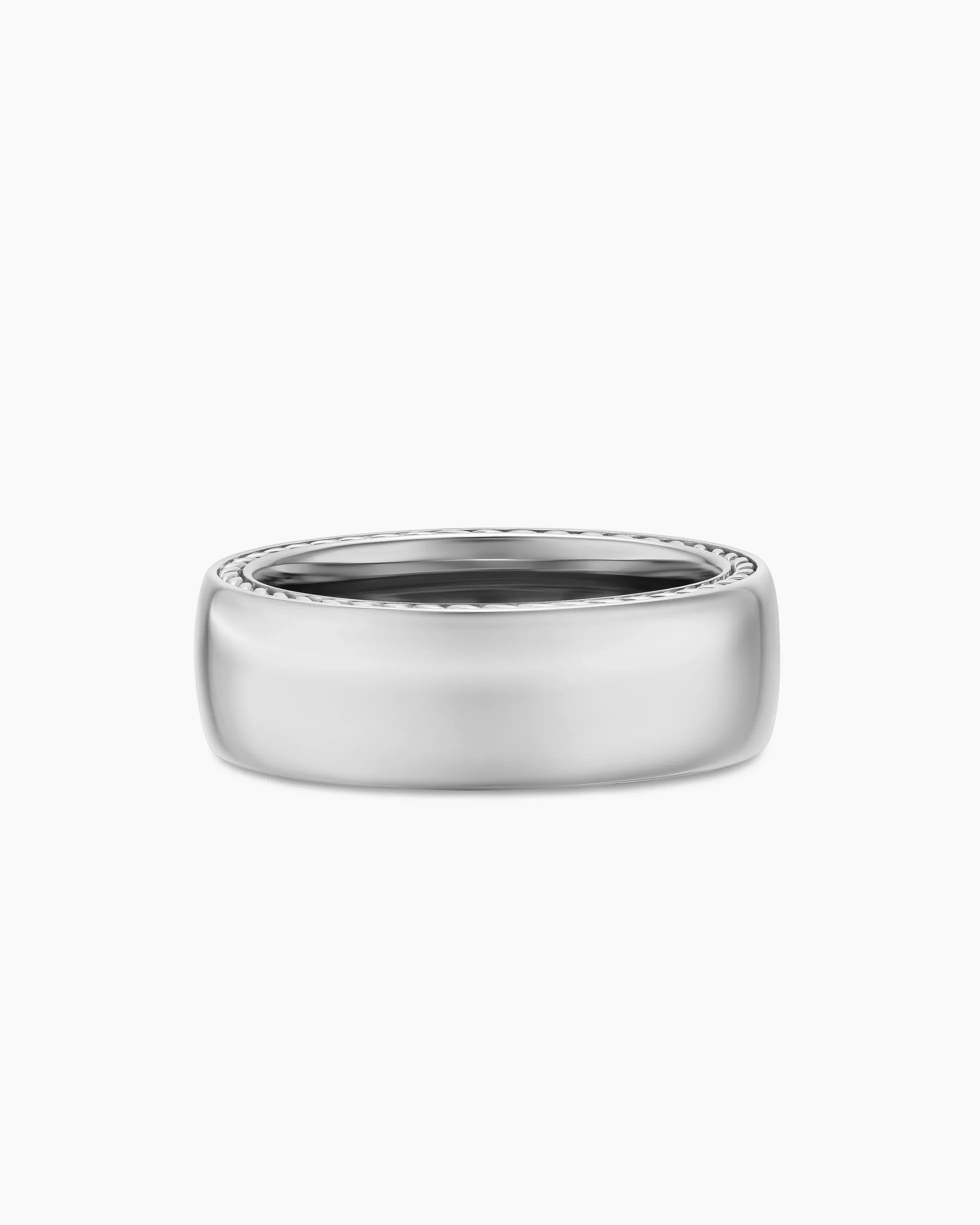Streamline® Band Ring Platinum, 8mm
