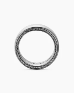 Streamline® Band Ring Platinum, 8mm