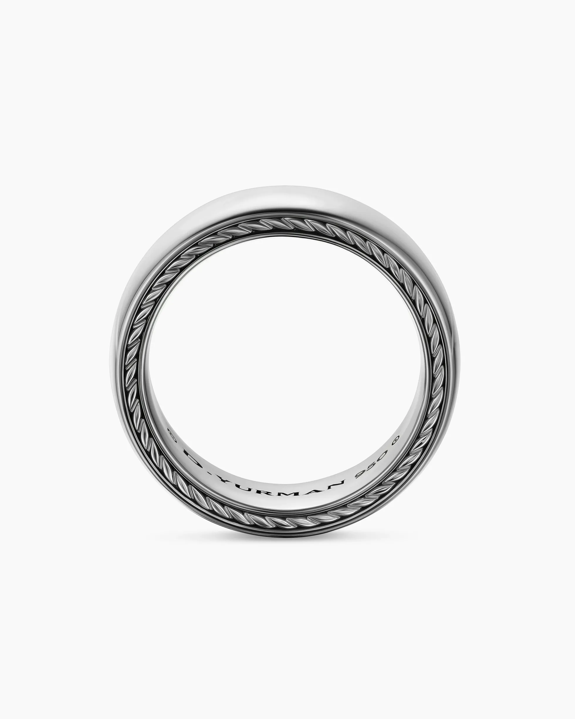 Streamline® Band Ring Platinum, 8mm