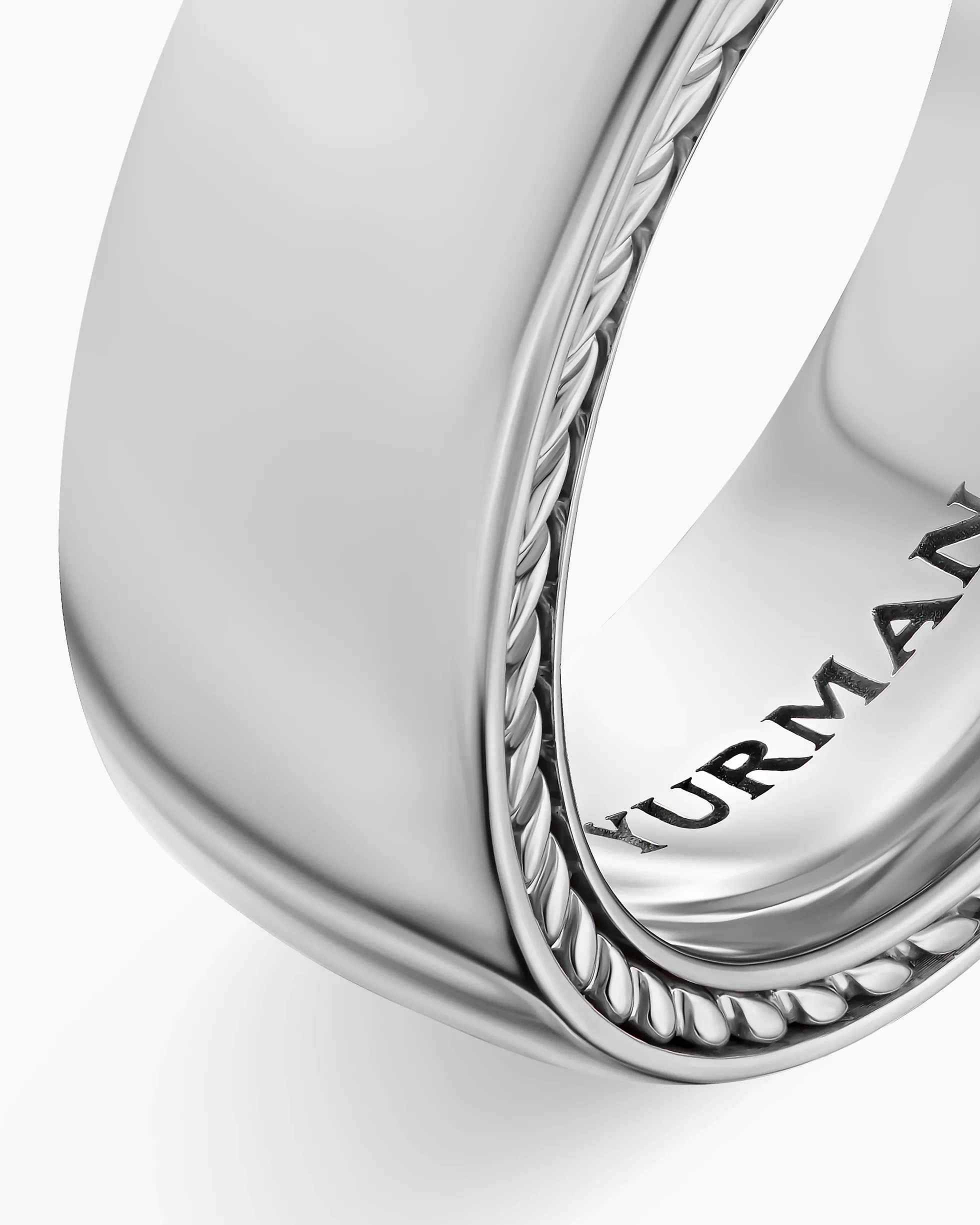 Streamline® Band Ring Platinum, 8mm