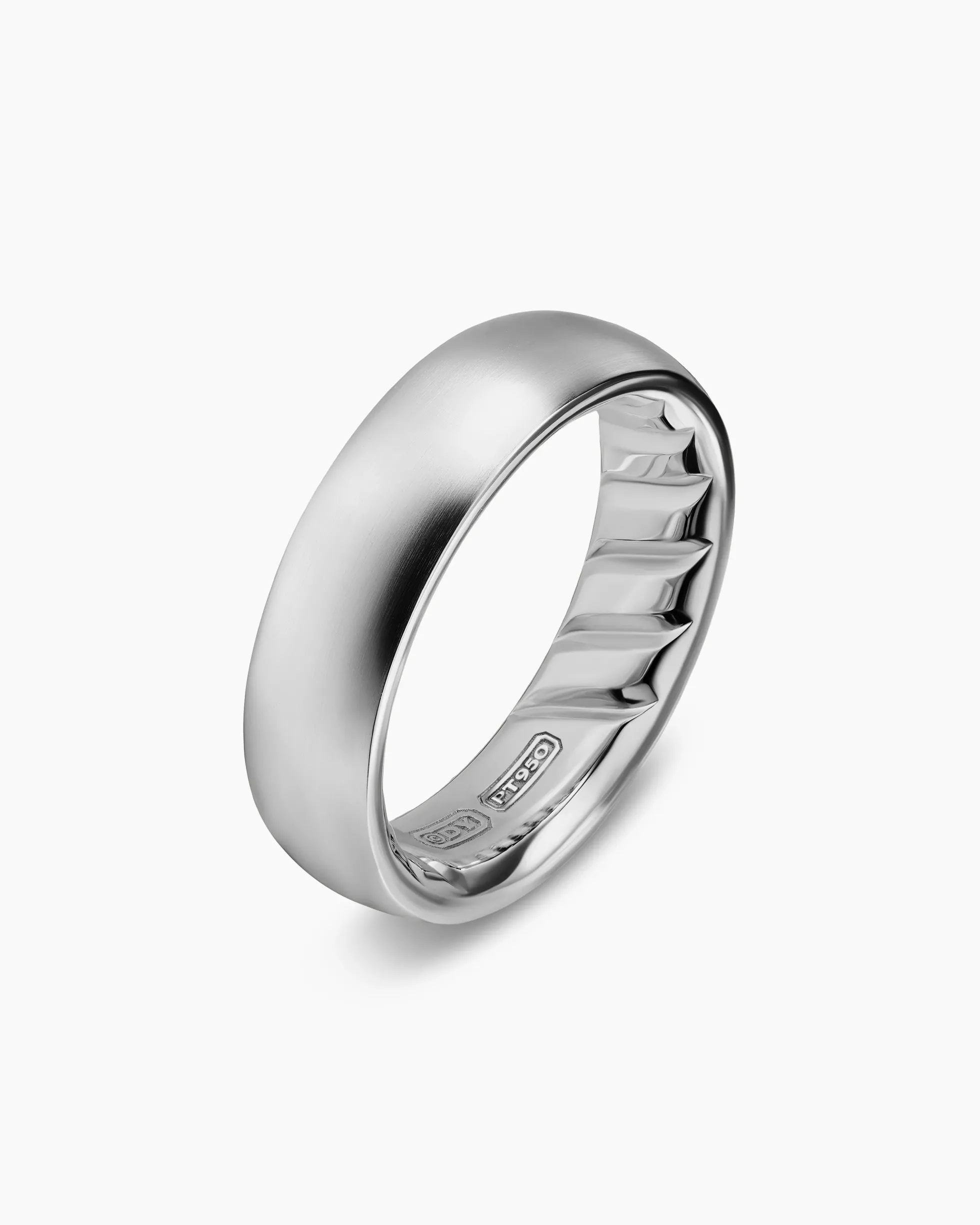 Streamline® Band Ring Platinum, 6.2mm