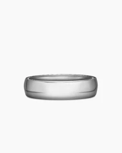 Streamline® Band Ring Platinum, 6mm