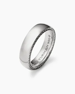Streamline® Band Ring Platinum, 6mm