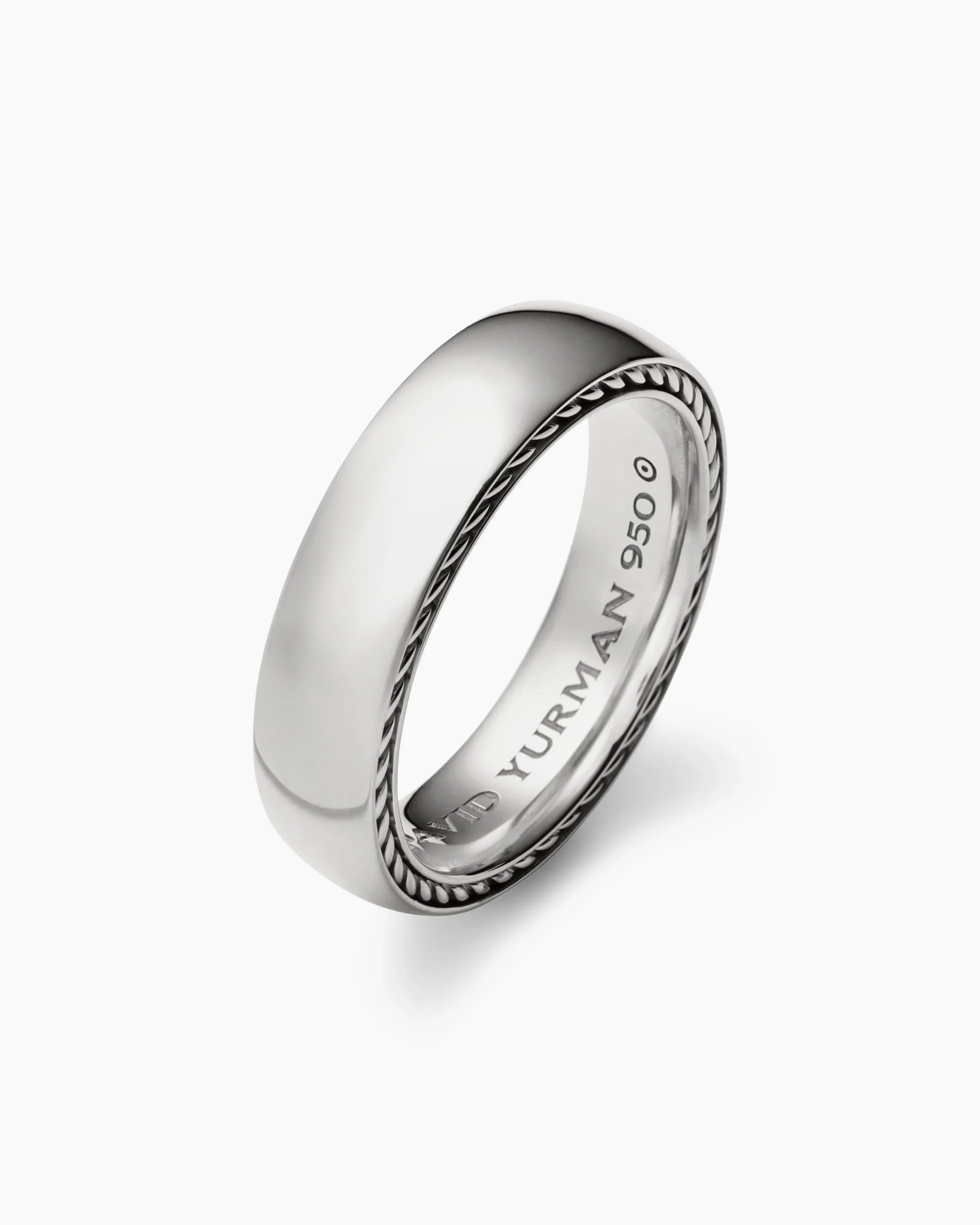 Streamline® Band Ring Platinum, 6mm