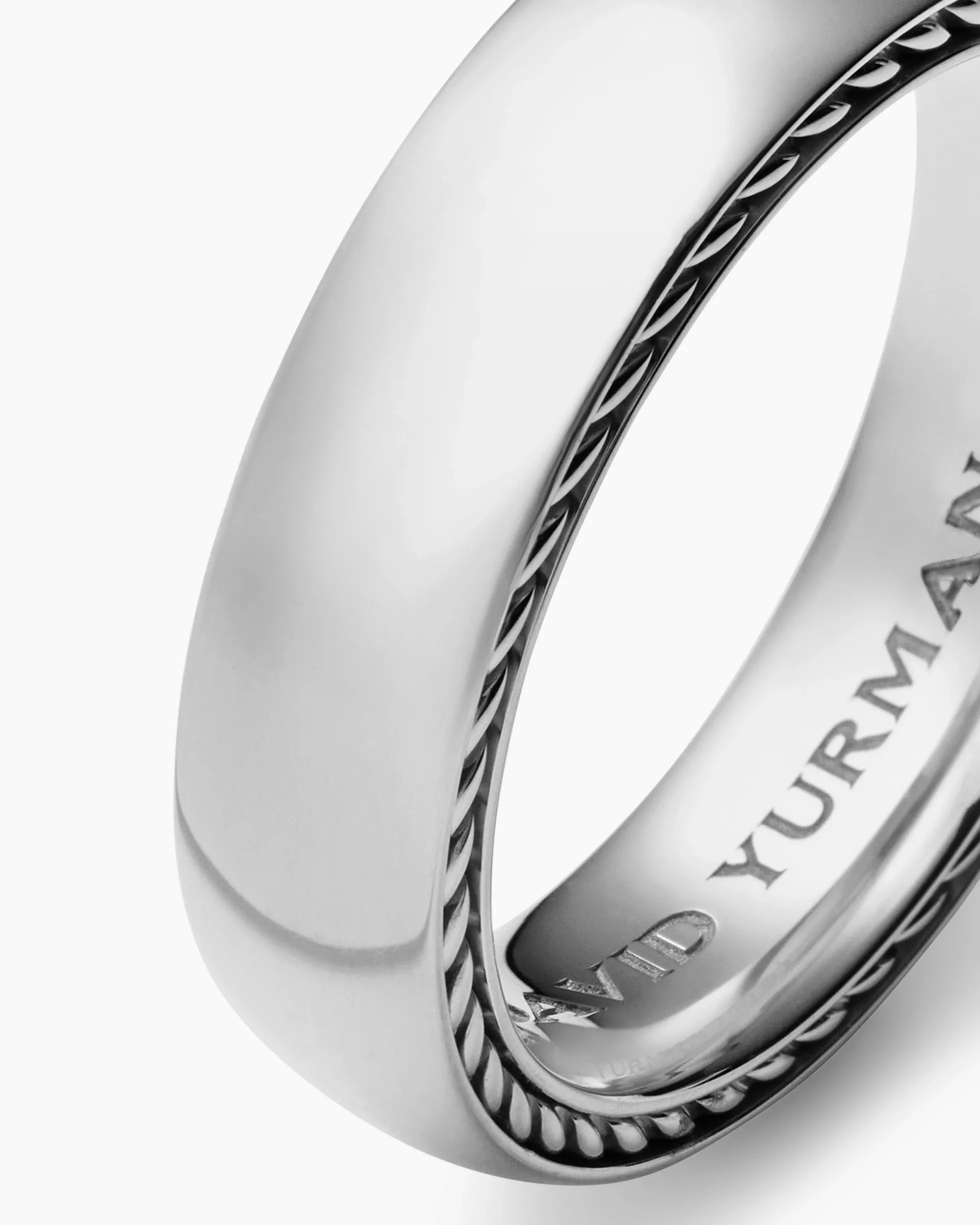 Streamline® Band Ring Platinum, 6mm