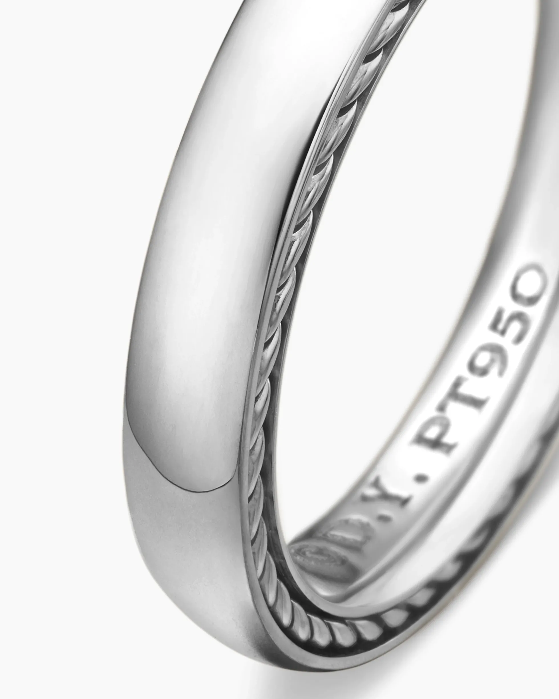 Streamline® Band Ring Platinum, 4mm