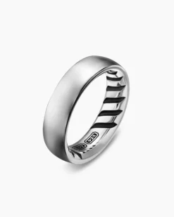 Streamline® Band Ring Sterling Silver, 6.2mm
