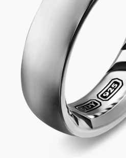 Streamline® Band Ring Sterling Silver, 6.2mm