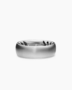 Streamline® Band Ring Sterling Silver, 7.6mm