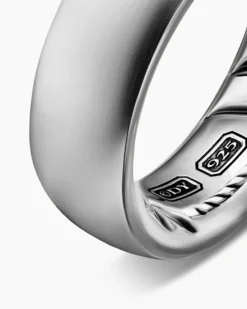 Streamline® Band Ring Sterling Silver, 7.6mm