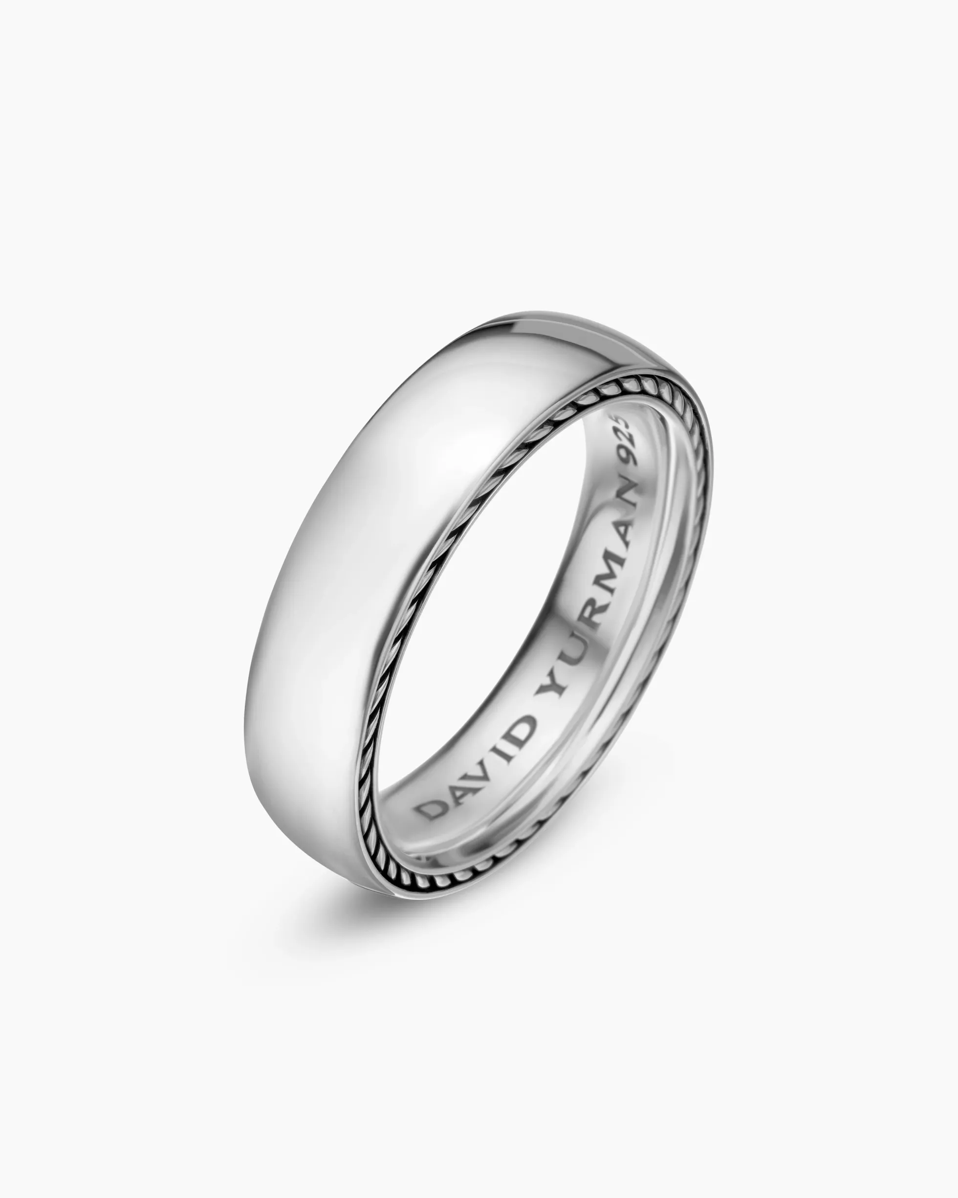 Streamline® Band Ring Sterling Silver, 6mm