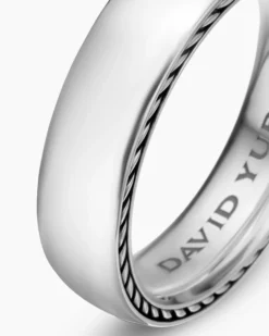 Streamline® Band Ring Sterling Silver, 6mm