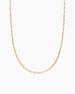 Streamline® Chain Necklace 18K Yellow Gold, 3.5mm
