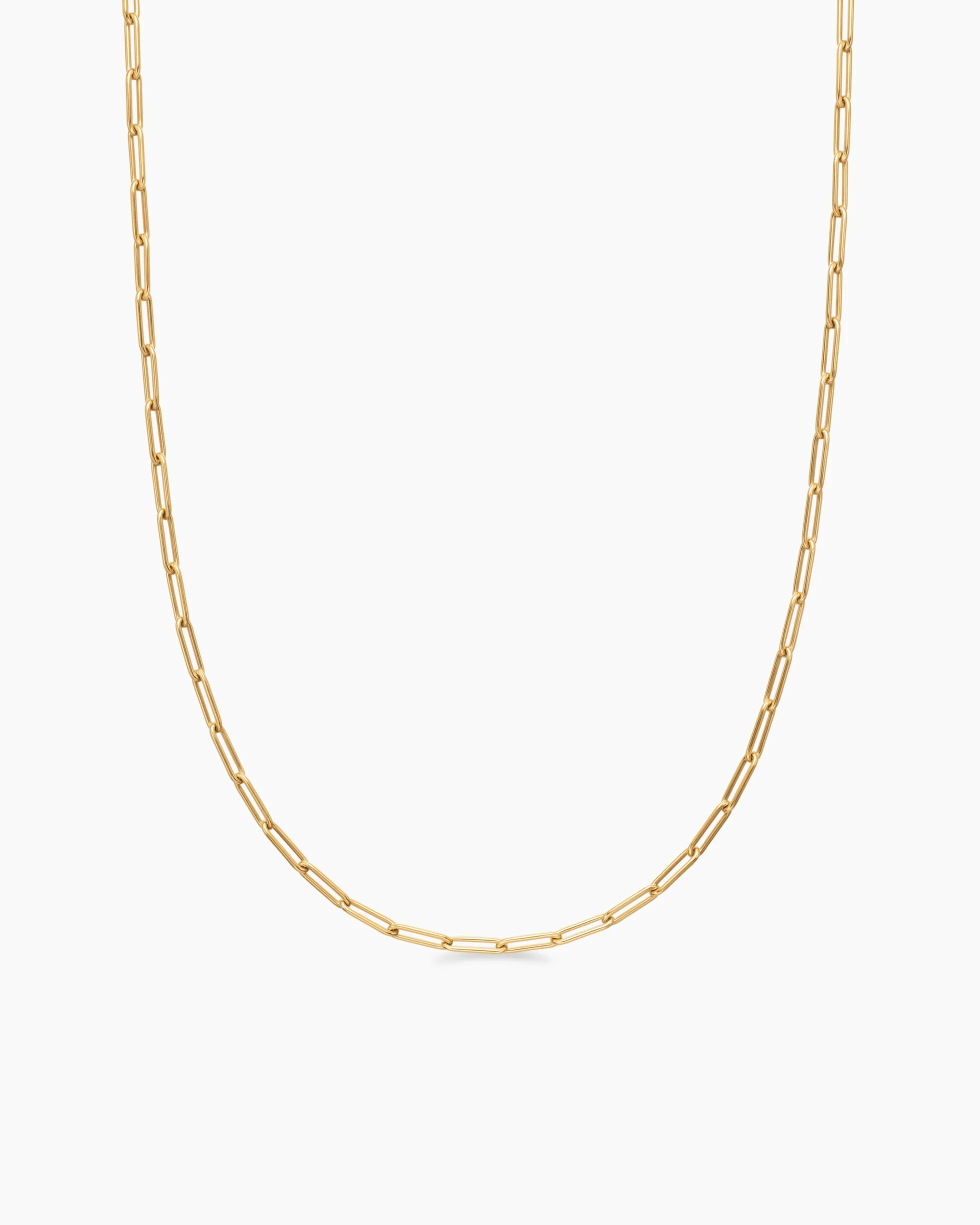 Streamline® Chain Necklace 18K Yellow Gold, 3.5mm