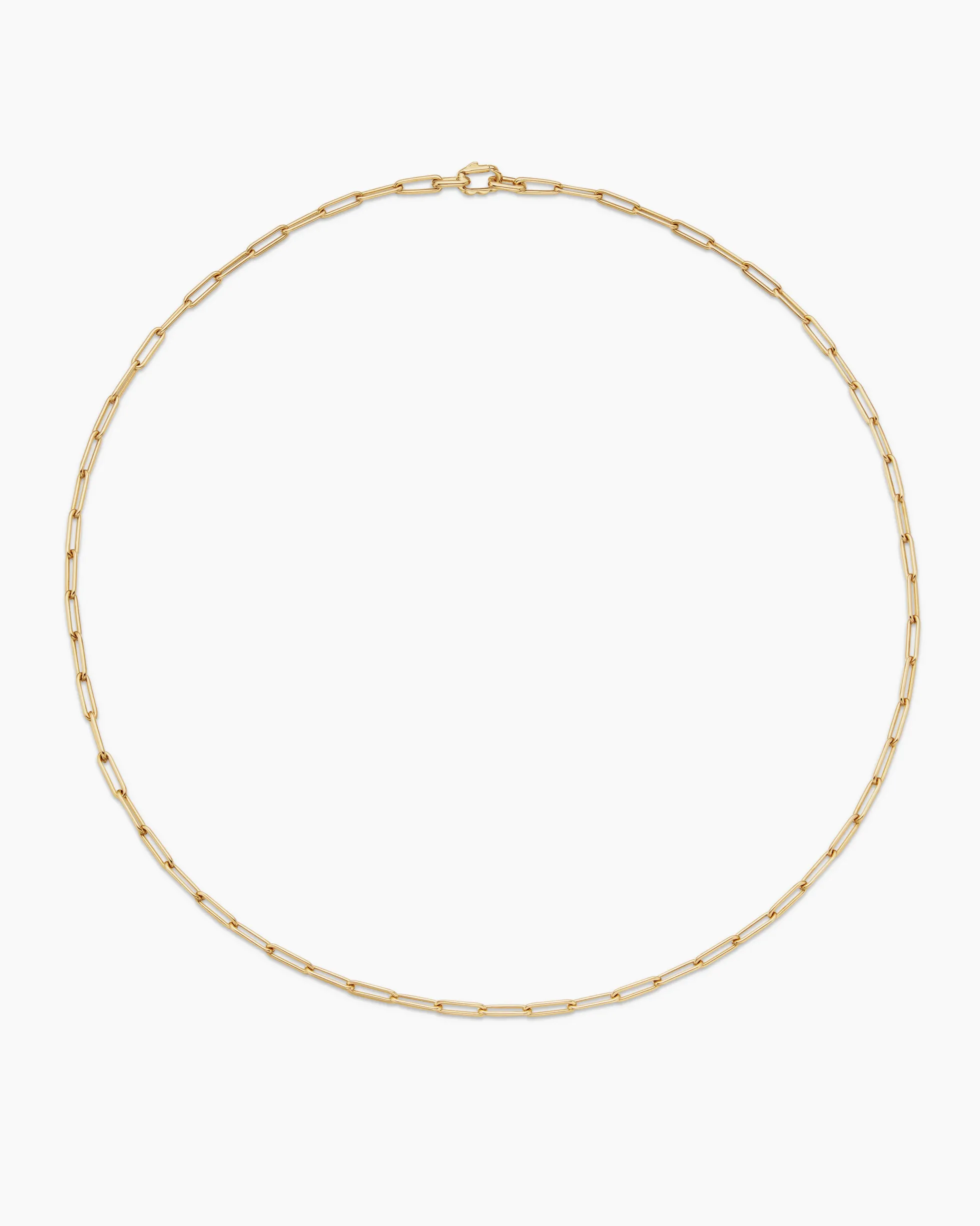 Streamline® Chain Necklace 18K Yellow Gold, 3.5mm